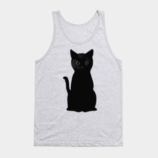 Bright Eyes: Black Cat Tank Top